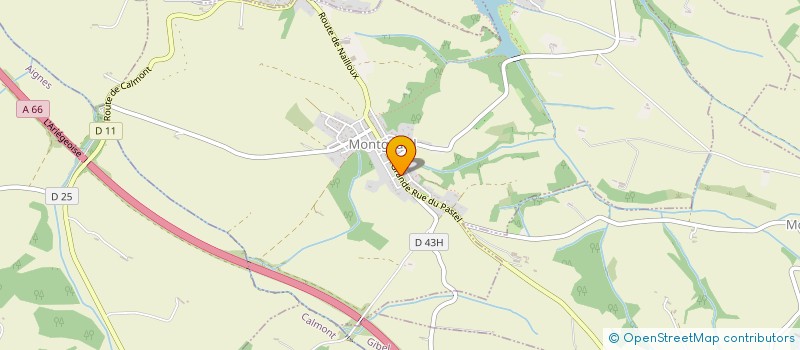 localisation de l'entreprise CAISSE LOCALE CREDIT AGRICOLE MUTUEL  NAILLOUX