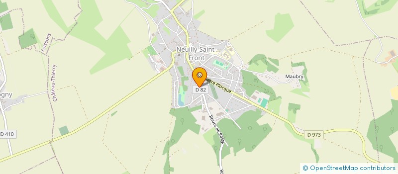 localisation de l'entreprise CAISSE LOCALE CREDIT AGRICOLE MUTUEL  NEUILLY-SAINT-FRONT