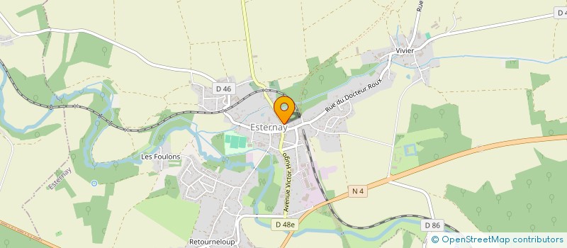 localisation de l'entreprise CAISSE LOCALE CREDIT AGRICOLE MUTUEL  ESTERNAY