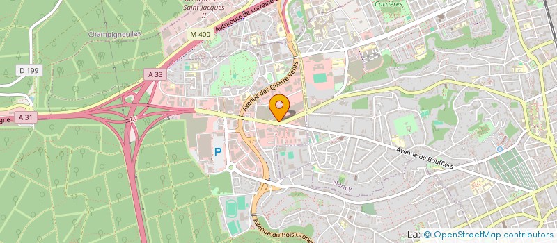 localisation de l'entreprise CAISSE LOCALE CREDIT AGRICOLE MUTUEL M M  LAXOU