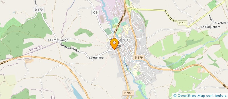 localisation de l'entreprise CAISSE LOCALE CREDIT AGRICOLE MUTUEL NORMANDIE VIMOUTIERS SAP EN AUGE à VIMOUTIERS