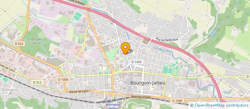 localisation de l'entreprise CAISSE LOCALE CREDIT AGRICOLE SUD RHONE ALPES  RUY-MONTCEAU