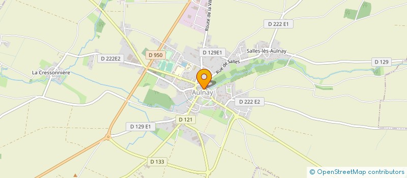 localisation de l'entreprise CAISSE LOCALE DE CREDIT AGRICOLE  AULNAY