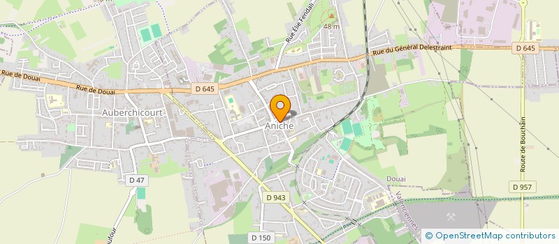 localisation de l'entreprise CAISSE LOCALE DE CREDIT AGRICOLE MUTUEL  ANICHE