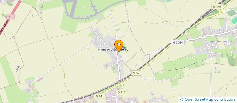 localisation de l'entreprise CAISSE LOCALE DE CREDIT AGRICOLE MUTUEL  PONT-A-MARCQ