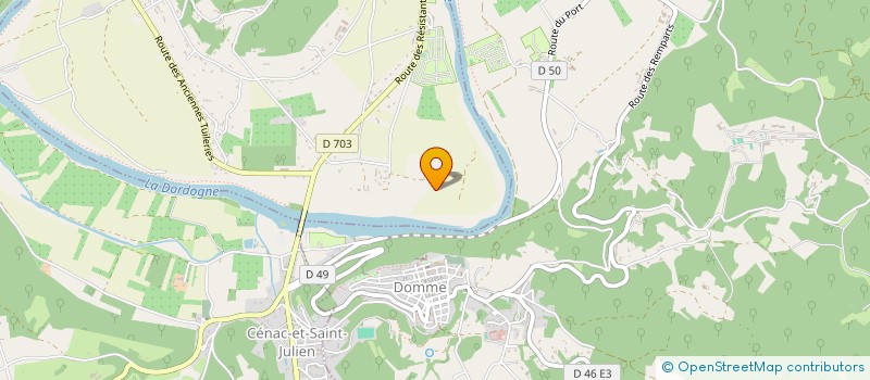 localisation de l'entreprise CAISSE LOCALE DE CREDIT AGRICOLE MUTUEL  DAGLAN