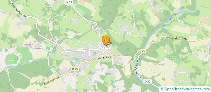 localisation de l'entreprise CAISSE LOCALE DE CREDIT AGRICOLE MUTUEL  LANOUAILLE