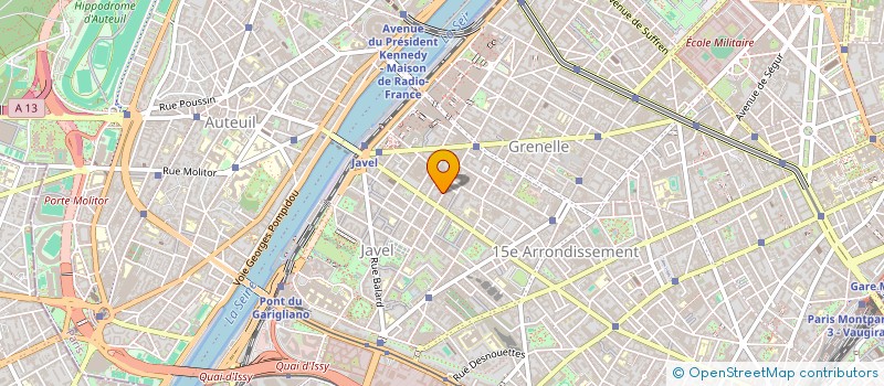 localisation de l'entreprise CAISSE LOCALE DE CREDIT AGRICOLE MUTUEL DE PARIS TROCADERO  PARIS