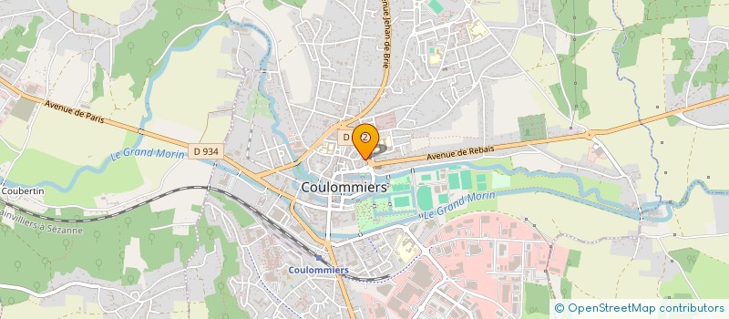 localisation de l'entreprise CAISSE LOCALE DE CREDIT AGRICOLE MUTUEL DE REBAIS ET COULOMMIERS à COULOMMIERS