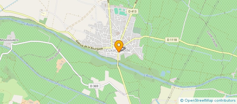 localisation de l'entreprise CAISSE LOCALE DE CREDIT AGRICOLE MUTUEL ROCQUEVAQUIERES II  CUXAC-D'AUDE