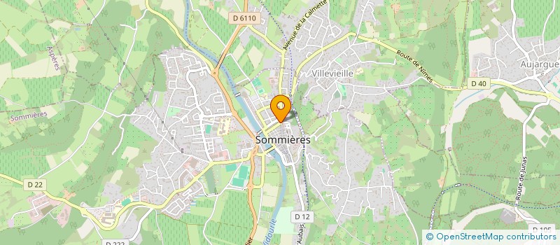 localisation de l'entreprise CAISSE LOCALE DE CREDIT AGRICOLE MUTUEL SOMMIERES  SOMMIERES