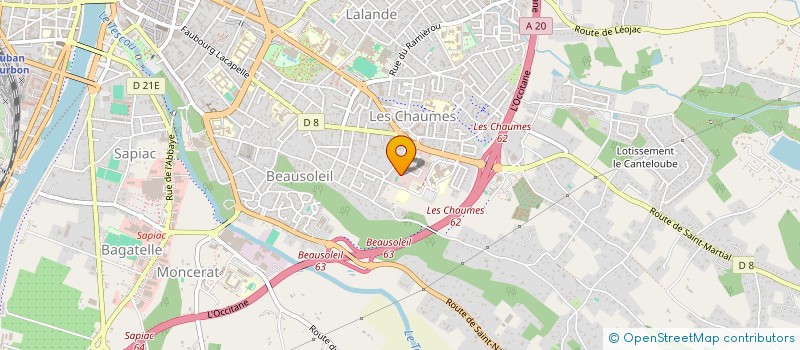localisation de l'entreprise CAISSE LOCALE DEVELOPPEMENT 82 à MONTAUBAN