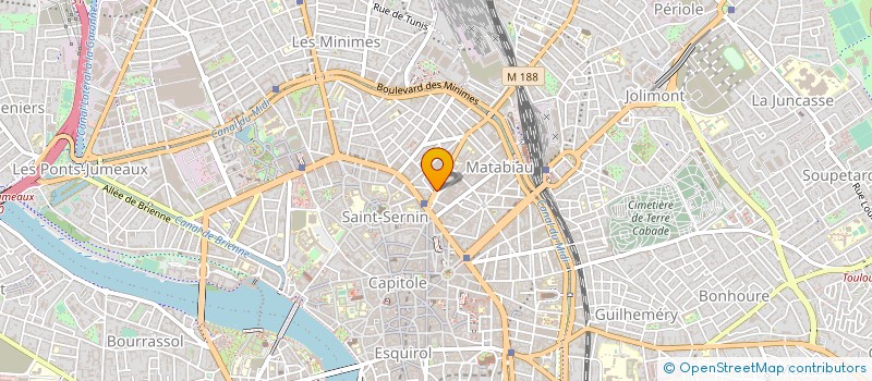 localisation de l'entreprise CAISSE LOCALE INNOV 31 à TOULOUSE