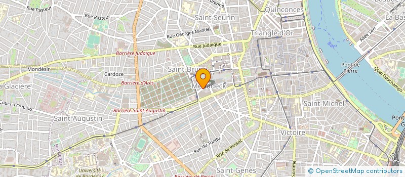 localisation de l'entreprise CAISSE MALADIE REGIONALE D AQUITAINE à BORDEAUX