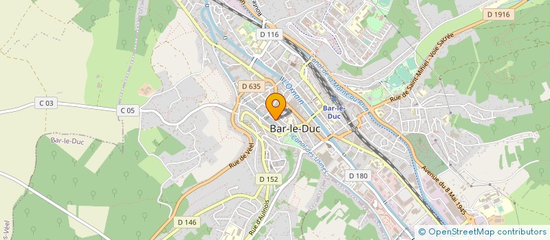 localisation de l'entreprise CAISSE MEUSIENNE ASSURANCES MUTUELLES à BAR-LE-DUC