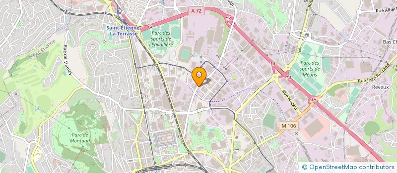 localisation de l'entreprise CAISSE MUT COMPLEMENTAIRE ACTION SOCIALE à SAINT-ETIENNE