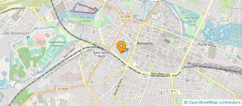 localisation de l'entreprise CAISSE MUTUALITE AGRICOLE à AMIENS