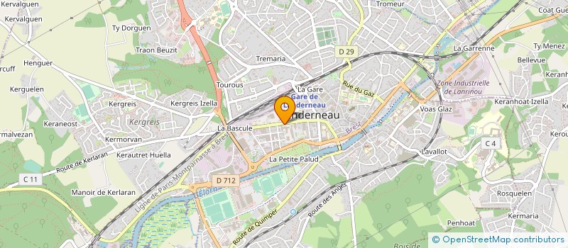 localisation de l'entreprise CAISSE MUTUALITE SOC AGRICOLE à LANDERNEAU