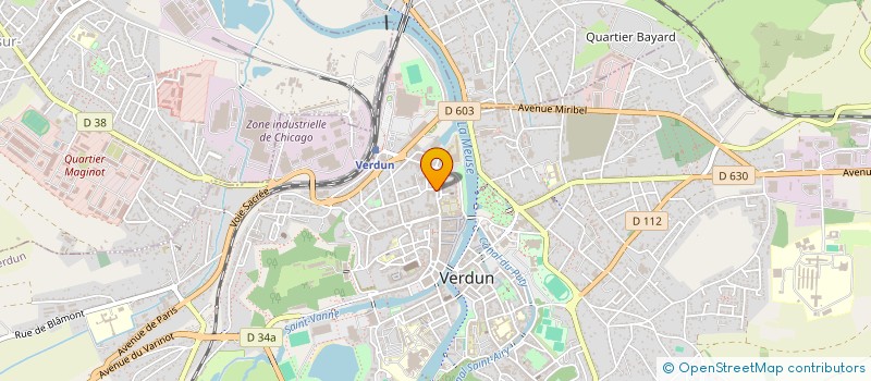 localisation de l'entreprise CAISSE MUTUALITE SOCIALE AGRICOLE à VERDUN