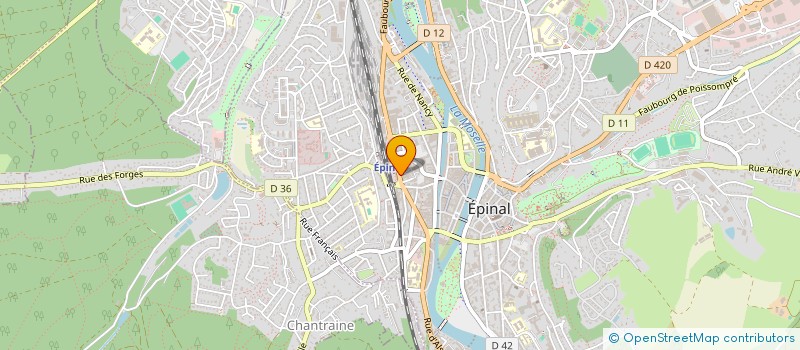 localisation de l'entreprise CAISSE MUTUALITE SOCIALE AGRICOLE à EPINAL