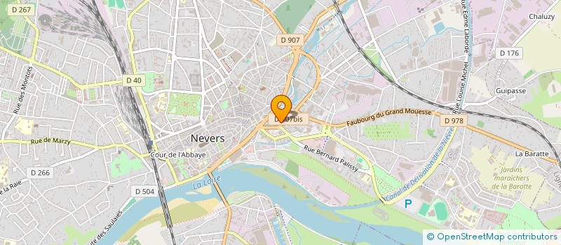 localisation de l'entreprise CAISSE MUTUALITE SOCIALE AGRICOLE NIEVRE à NEVERS