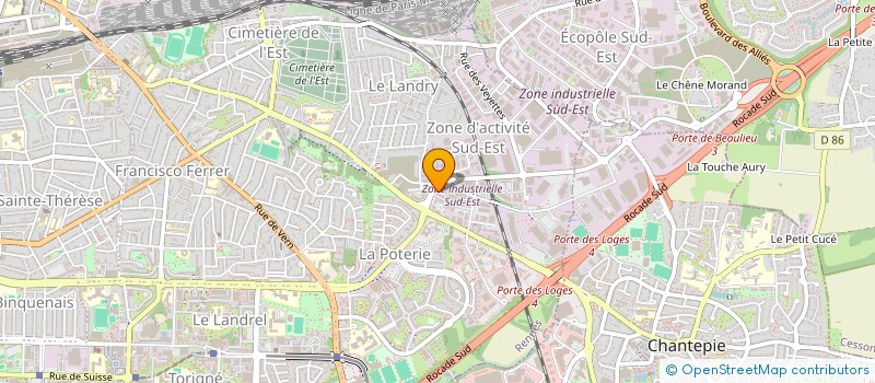 localisation de l'entreprise CAISSE MUTUELLE COMPL ACTION SOC EDF GDF à RENNES