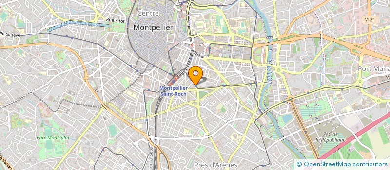 localisation de l'entreprise CAISSE MUTUELLE COMPL ACTION SOCIALE à MONTPELLIER