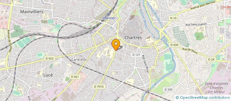 localisation de l'entreprise CAISSE MUTUELLE COMPLEMENT ACTION SOCIAL  CHARTRES