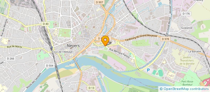 localisation de l'entreprise CAISSE MUTUELLE COMPLET ACTION SOC EGF à NEVERS