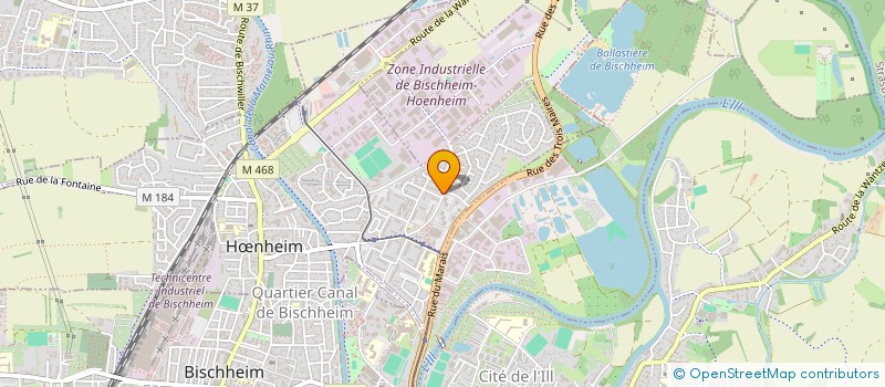 localisation de l'entreprise CAISSE MUTUELLE DE DEPOTS ET DE PRETS  HNHEIM