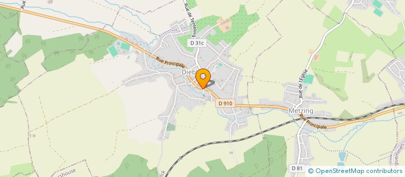 localisation de l'entreprise CAISSE MUTUELLE DE DEPOTS ET DE PRETS à DIEBLING