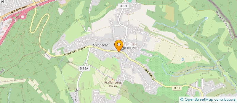 localisation de l'entreprise CAISSE MUTUELLE DE DEPOTS ET DE PRETS à SPICHEREN