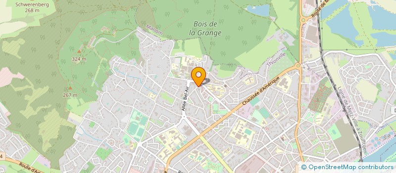 localisation de l'entreprise CAISSE MUTUELLE DE DEPOTS ET DE PRETS à THIONVILLE