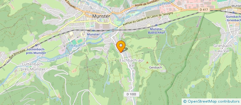 localisation de l'entreprise CAISSE MUTUELLE DE DEPOTS ET PRETS  HOHROD