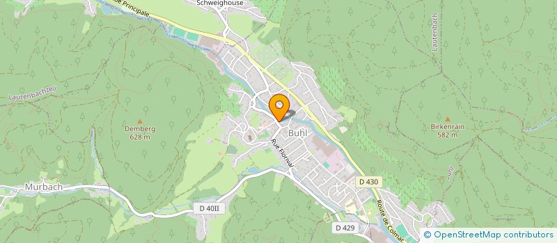 localisation de l'entreprise CAISSE MUTUELLE DEPOTS PRETS  BUHL