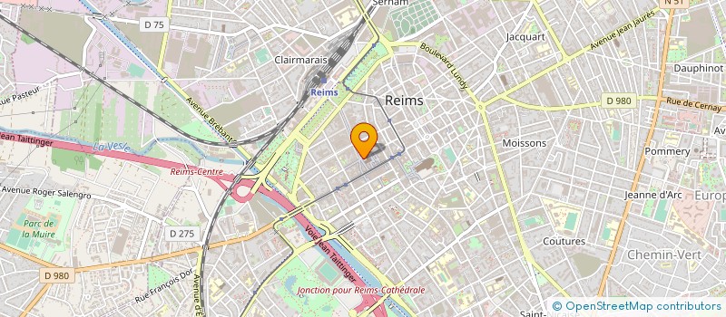 localisation de l'entreprise CAISSE MUTUELLE ENSEIGNANTS MARNE à REIMS
