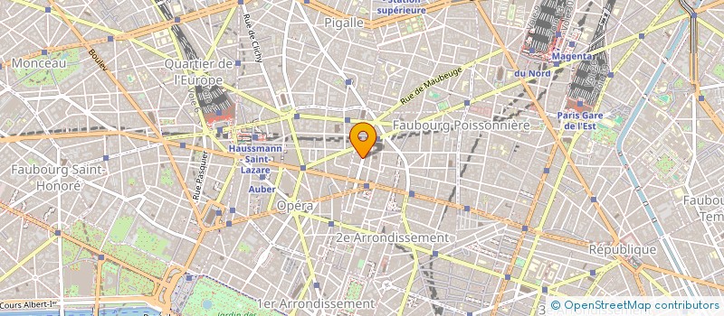 localisation de l'entreprise CAISSE NAT ENTREPRENEURS TRAVAUX PUBLICS  PARIS