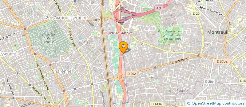 localisation de l'entreprise CAISSE NATIONALE DE L'ASSURANCE MALADIE à PARIS