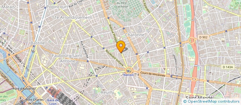 localisation de l'entreprise CAISSE ORGANIC FRANCILIENNE à PARIS