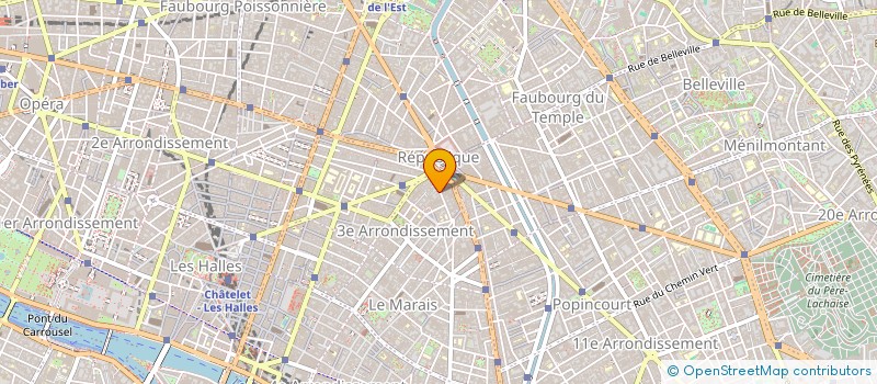 localisation de l'entreprise CAISSE PREVOYAN CADRE ENTR AGRIC-ARRCO à PARIS