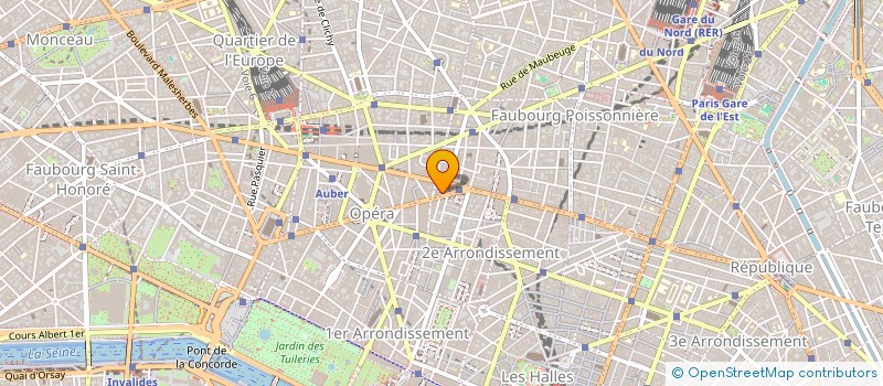 localisation de l'entreprise CAISSE PREVOYANCE BNP à PARIS