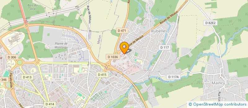 localisation de l'entreprise CAISSE PRIMAIRE ASSUR MALADI  RUBELLES