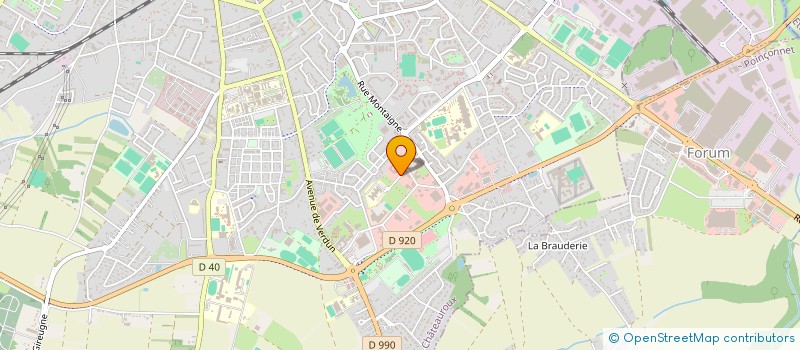 localisation de l'entreprise CAISSE PRIMAIRE ASSUR MALADIE à CHATEAUROUX