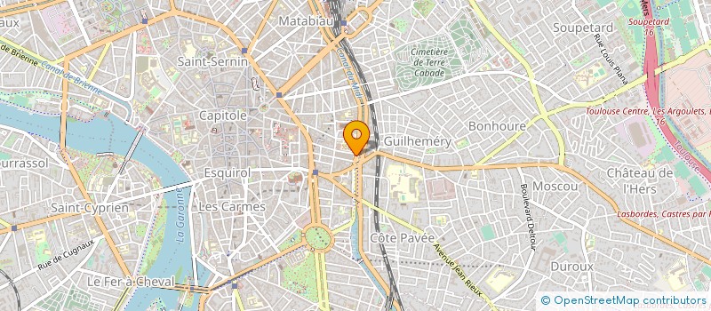 localisation de l'entreprise CAISSE PRIMAIRE ASSUR MALADIE à TOULOUSE