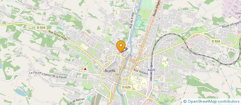 localisation de l'entreprise CAISSE PRIMAIRE ASSURANCE MALADIE à AUCH