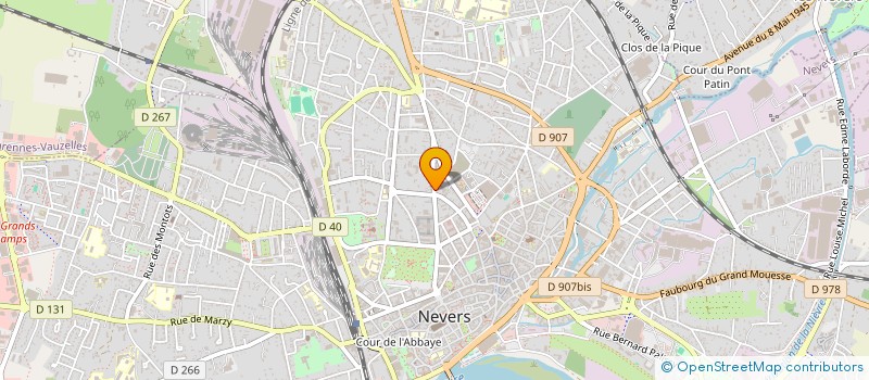 localisation de l'entreprise CAISSE PRIMAIRE ASSURANCE MALADIE à NEVERS