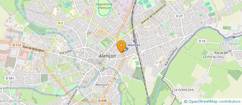 localisation de l'entreprise CAISSE PRIMAIRE ASSURANCE MALADIE à ALENCON