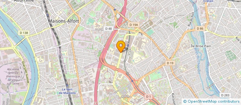 localisation de l'entreprise CAISSE PRIMAIRE ASSURANCE MALADIE 94 à CRETEIL