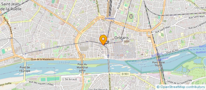 localisation de l'entreprise CAISSE PRIMAIRE ASSURANCE MALADIE LOIRET à ORLEANS