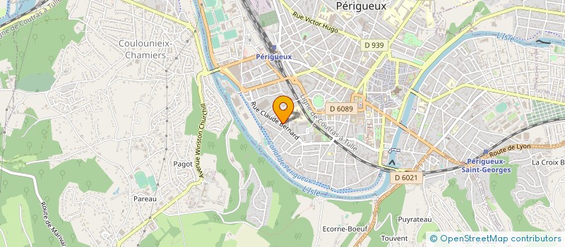 localisation de l'entreprise CAISSE PRIMAIRE D ASSURANCE MALADIE à PERIGUEUX